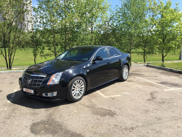 2011 Cadillac CTS II, чёрный