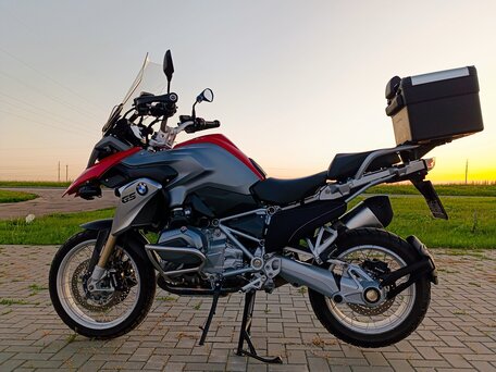 2014 BMW R 1200 GS, красный, 950000 рублей, вид 2