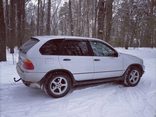 2003 BMW X5 3.0i I (E53), серебристый, 1000000 рублей, вид 2