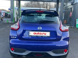 2014 Nissan Juke I Рестайлинг, синий, 1449000 рублей, вид 4