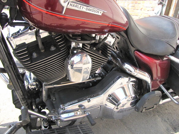 1999 Harley-Davidson Road King, красный - вид 4