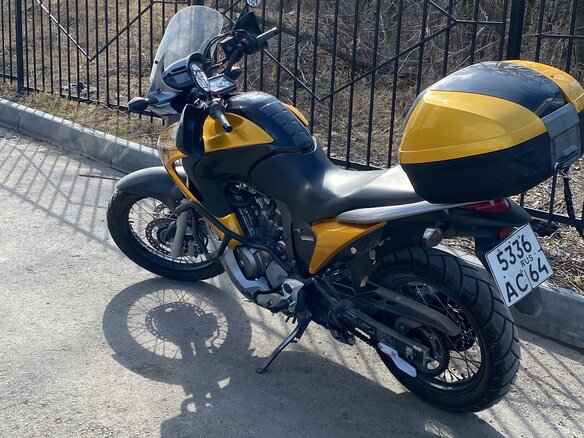 2009 Honda XL700V Transalp, золотистый, 490000 рублей - вид 9