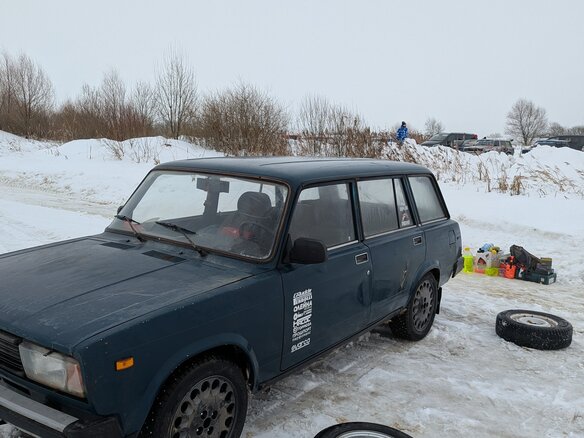 2001 Lada (ВАЗ) 2104 5-speed, синий, 150000 рублей - вид 2