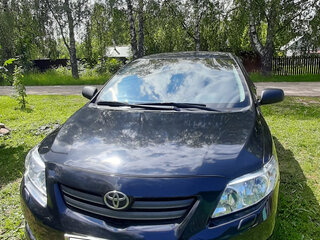 2008 Toyota Corolla X (E140, E150), чёрный, 750000 рублей, вид 4