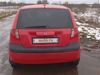 2008 Hyundai Getz I Рестайлинг, красный, 490000 рублей, вид 2