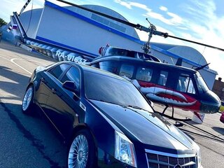 2008 Cadillac CTS II, чёрный, 1550000 рублей, вид 3