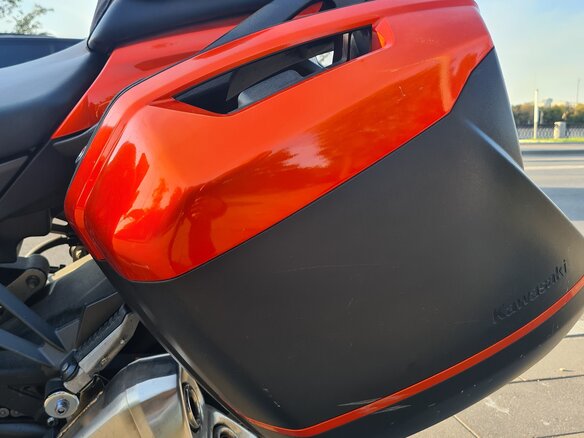 2017 Kawasaki Z 1000SX, оранжевый, 1170000 рублей - вид 8
