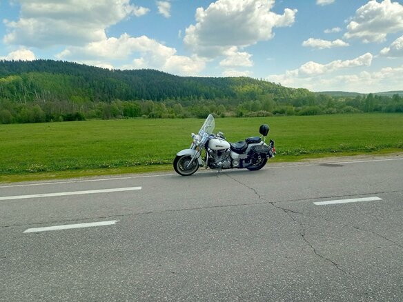 2000 Yamaha XV 1600 Road Star, белый, 650000 рублей - вид 1