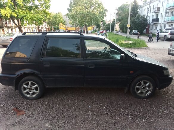 1998 Mitsubishi Space Wagon II, синий - вид 7