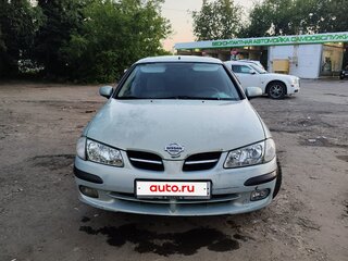 2001 Nissan Almera II (N16), серебристый, 200000 рублей, вид 2