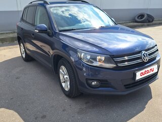 2013 Volkswagen Tiguan I Рестайлинг, синий, 1150000 рублей, вид 3