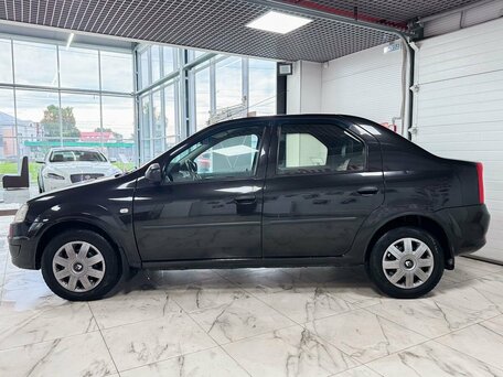 2010 Renault Logan I Рестайлинг, чёрный, 459000 рублей, вид 3