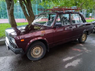 2010 Lada (ВАЗ) 2107, пурпурный, 500000 рублей, вид 3