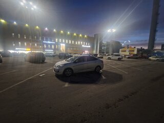 2012 Hyundai Solaris I, серебристый, 699999 рублей, вид 3