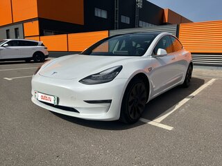 2020 Tesla Model 3 Long Range I, белый, 1902406 рублей, вид 1