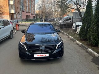 2013 Mercedes-Benz S-Класс 500 VI (W222, C217), чёрный, 2800000 рублей, вид 3