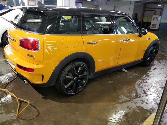 2016 Mini Clubman Cooper S II, оранжевый - вид 3