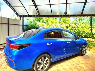 2017 Kia Rio IV, синий, 1649000 рублей, вид 3