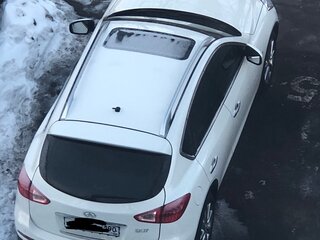 2010 Infiniti EX37 I (J50), белый, 900000 рублей, вид 4