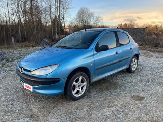 2001 Peugeot 206, синий, 130000 рублей, вид 1