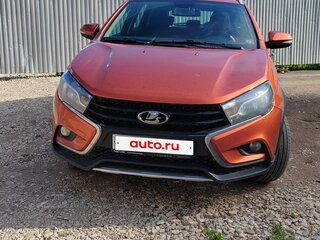 2021 Lada (ВАЗ) Vesta SW I, оранжевый, 1050000 рублей, вид 3
