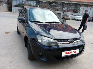 2008 Lada (ВАЗ) Kalina I, синий, 220000 рублей, вид 2