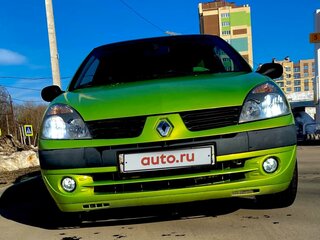 2004 Renault Clio II Рестайлинг 2, зелёный, 410000 рублей, вид 3