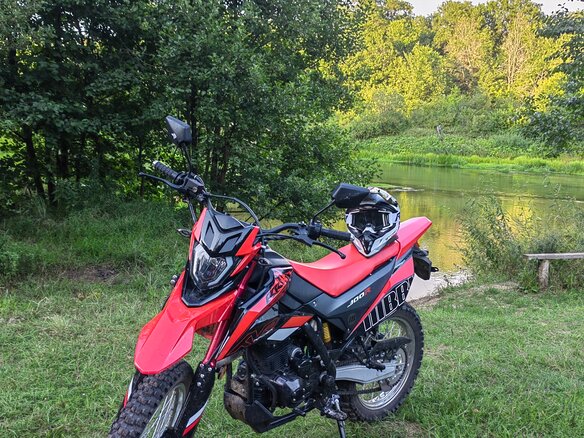 2023 Racer Enduro, красный, 120000 рублей - вид 1
