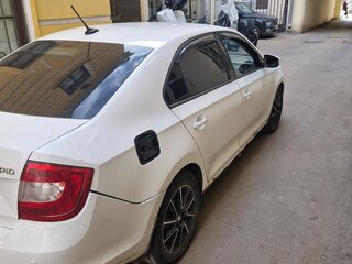 2018 Skoda Rapid I Рестайлинг, белый, 500000 рублей, вид 2