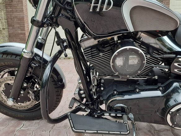 2011 Harley-Davidson Fat Bob, чёрный, 1500000 рублей - вид 5