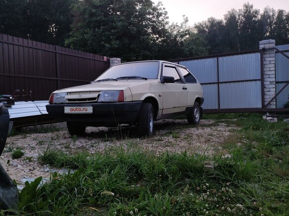 1985 Lada (ВАЗ) 2108 21086, бежевый, 161000 рублей - вид 5