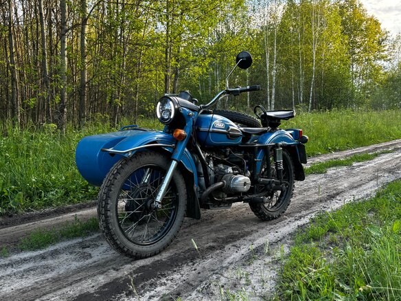 1995 Урал ИМЗ-8.103, синий - вид 7