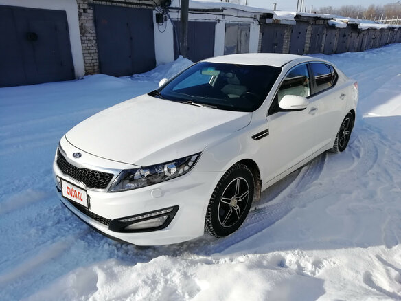 2011 Kia Optima III, белый