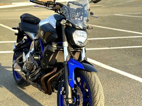 2016 Yamaha MT-07 (FZ-07), серый, 790000 рублей, вид 1