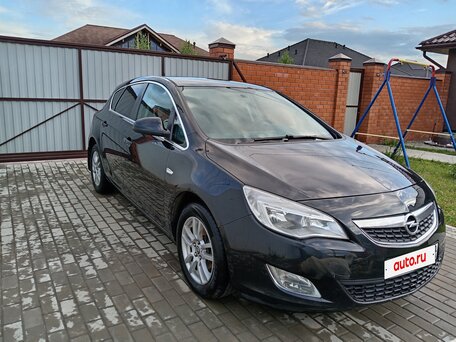 2012 Opel Astra J, чёрный, 570000 рублей, вид 4