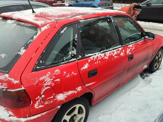 1997 Opel Astra F, красный, 165000 рублей, вид 4