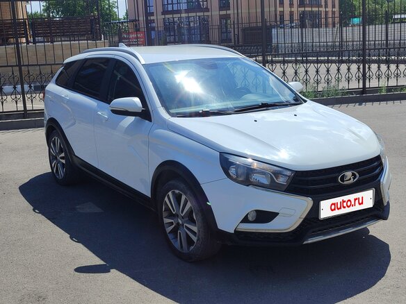 2021 Lada (ВАЗ) Vesta SW Cross I, белый, 950000 рублей - вид 6