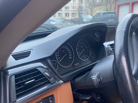 2013 BMW 3 серии Gran Turismo 320i VI (F3x), синий, 1700000 рублей - вид 4