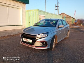 2017 Lada (ВАЗ) Vesta I, серебристый, 880000 рублей, вид 2
