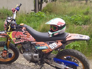 2014 Baltmotors Dakar 250 Motard, жёлтый, 160000 рублей, вид 5