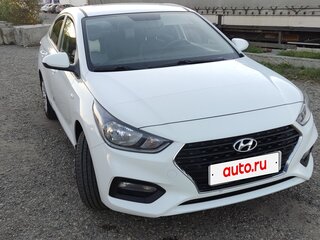2018 Hyundai Solaris II, белый, 1280000 рублей, вид 1