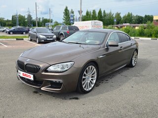 2014 BMW 6 серии Gran Coupe 640d xDrive III (F06/F13/F12), золотистый, 4500000 рублей, вид 2