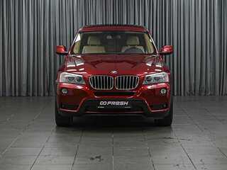 2012 BMW X3 28i xDrive II (F25), красный, 1684000 рублей, вид 3