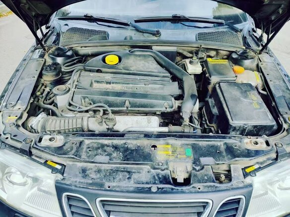 2002 Saab 9-5 I Рестайлинг, чёрный, 299999 рублей - вид 12