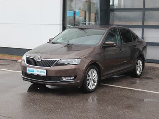 2019 Skoda Rapid I Рестайлинг, коричневый, 1317000 рублей, вид 1