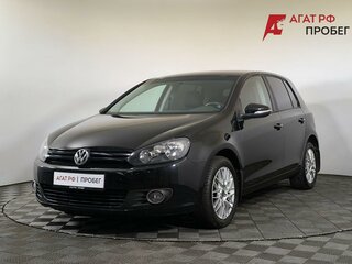 2012 Volkswagen Golf VI, чёрный, 620000 рублей, вид 1