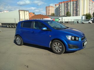 2015 Chevrolet Aveo II, синий, 699000 рублей, вид 1