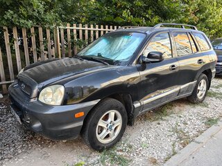 2004 Hyundai Santa Fe I, чёрный, 395000 рублей, вид 1