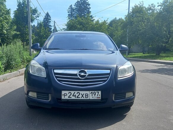 2011 Opel Insignia I, синий, 860000 рублей - вид 1