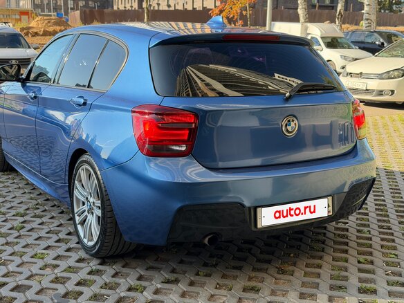2012 BMW 1 серии 116i II (F20/F21), синий - вид 13